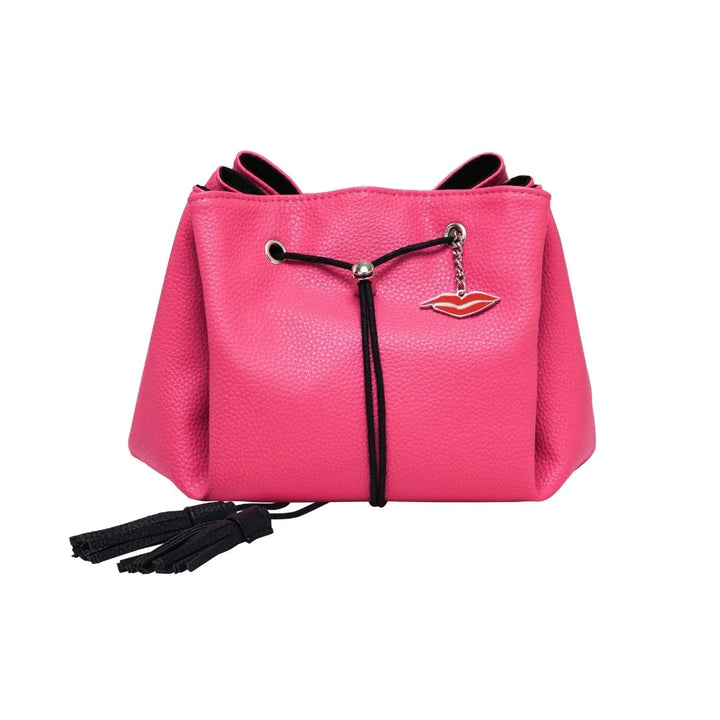 RASPBERRY PINK FLAT LAY MAKE UP BAG