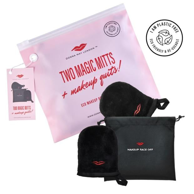 ECO FRIENDLY MAKEUP REMOVER FACE MITTS