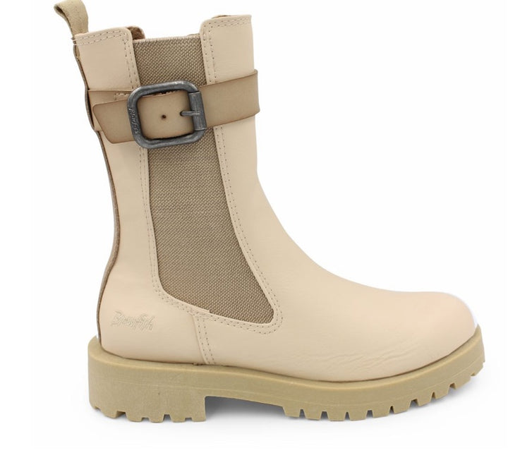 LATTE WATERBASED MID RISE BUCKLE BOOT