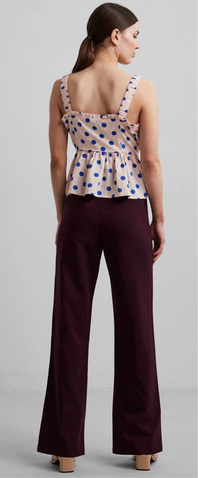 TIPI SOFT PINK/DOTS TOP