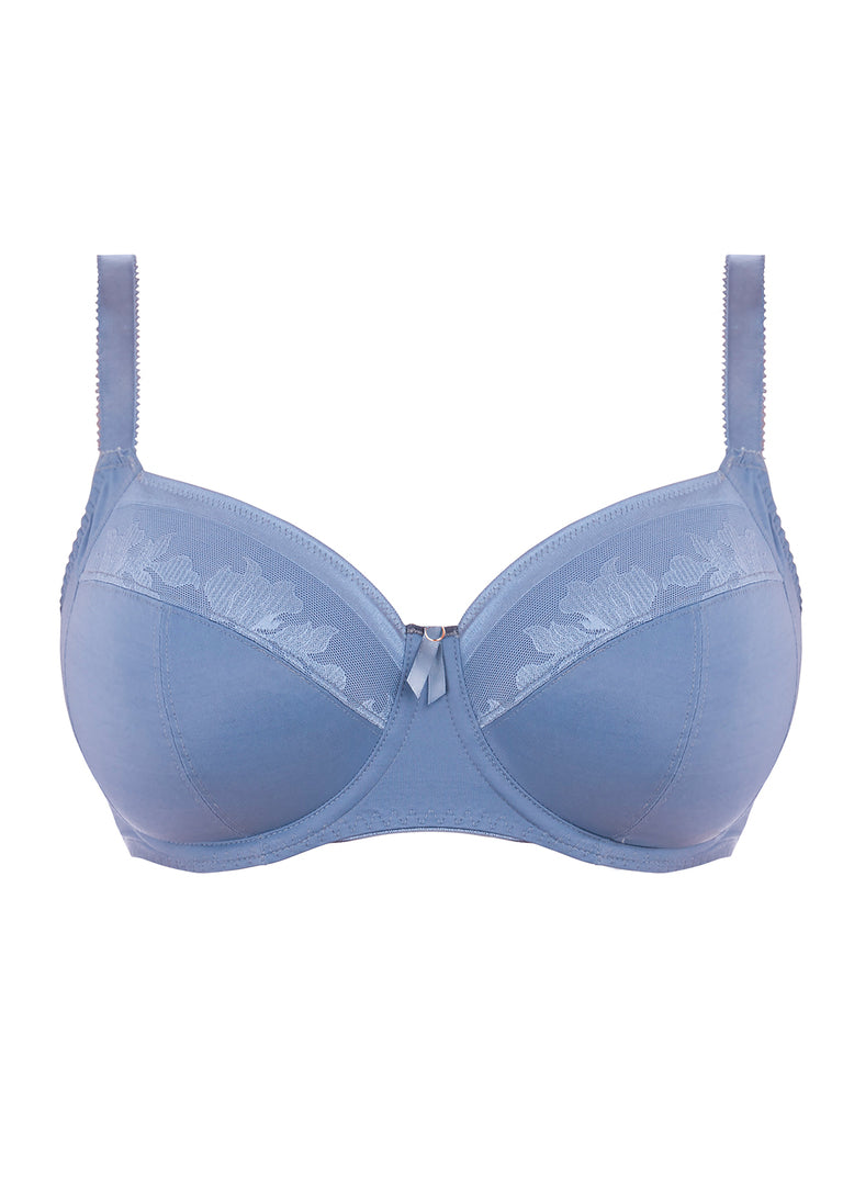 SMOKEY BLUE ILLUSION SIDE SUPPORT BRA