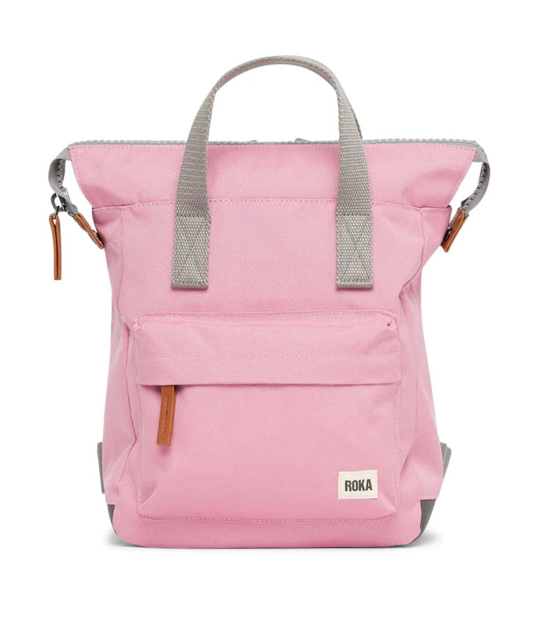 SMALL ANTIQUE PINK BANTRY RECYCLED CANVAS BACKPACK
