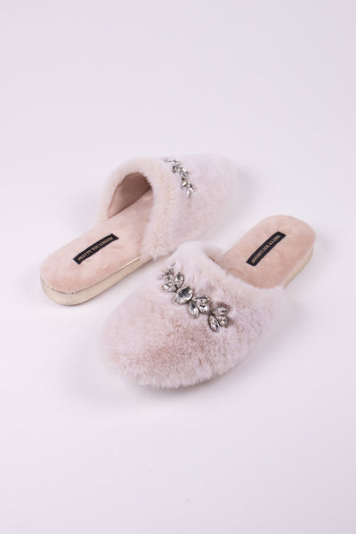 CREAM DIDO SLIPPERS