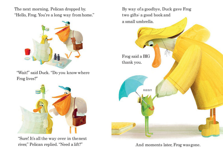 THE DUCK WHO DIDNâ€™T LIKE WATER BOOK