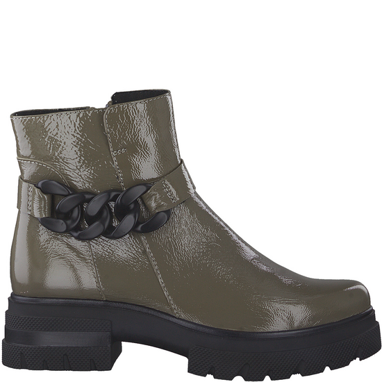 MUD NAPLAK BUCKLE CHUNKY ANKLE BOOTS