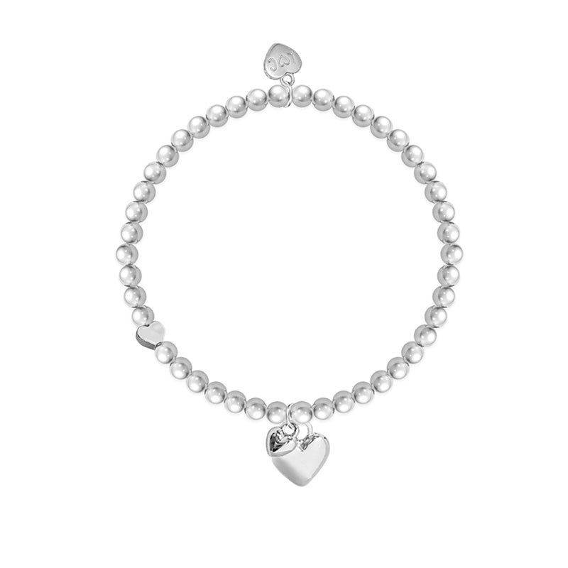 DELIGHTFUL DAUGHTER HEART BRACELET