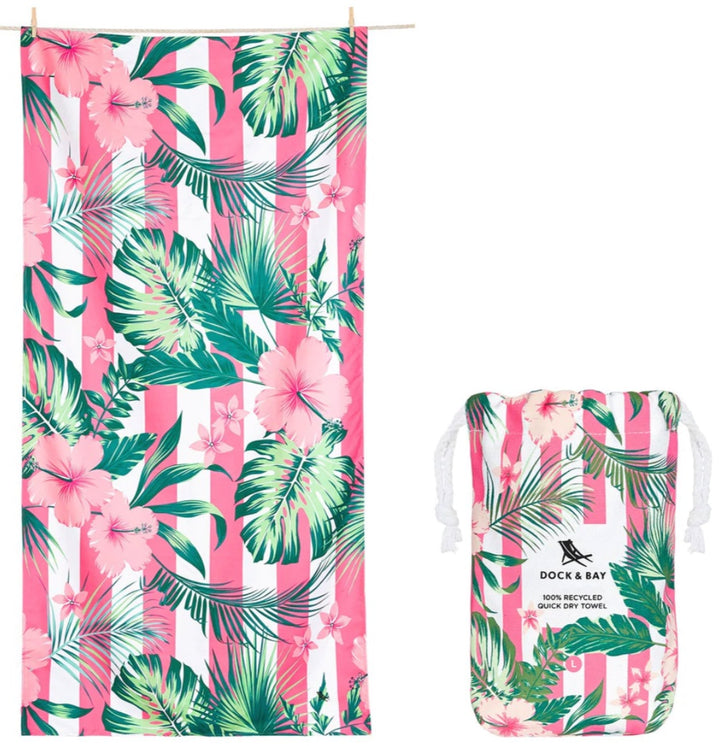 BOTANICAL HEAVENLY HIBISCUS QUICK DRY TOWEL
