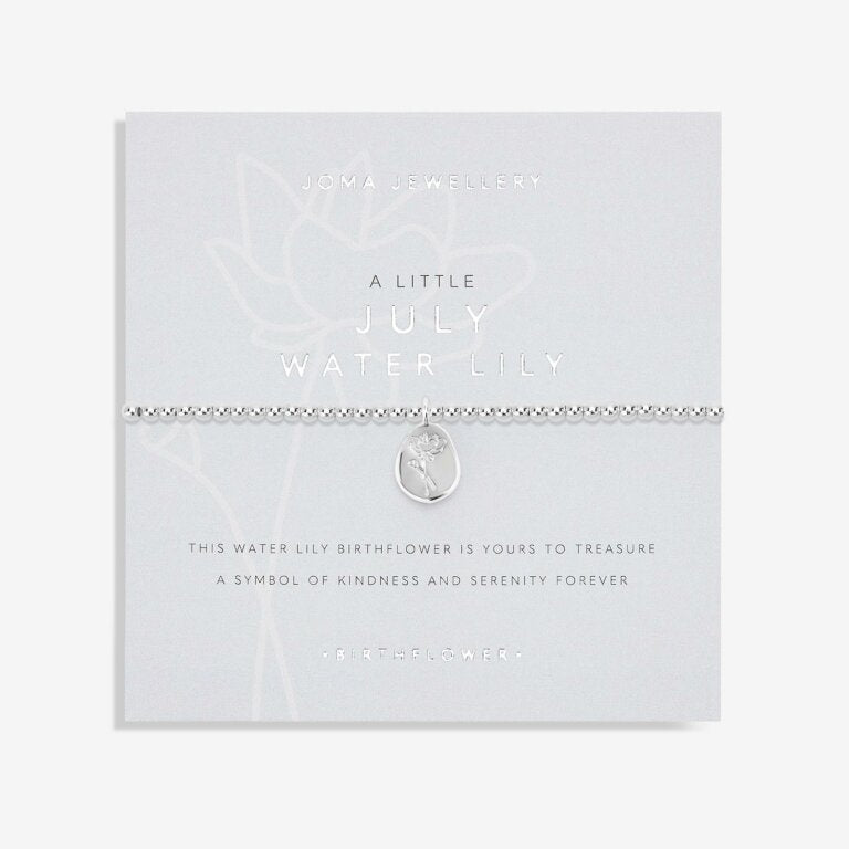BIRTHFLOWER A LITTLE 'JULY' BRACELET