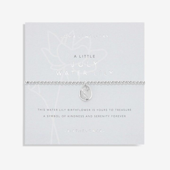 BIRTHFLOWER A LITTLE 'JULY' BRACELET