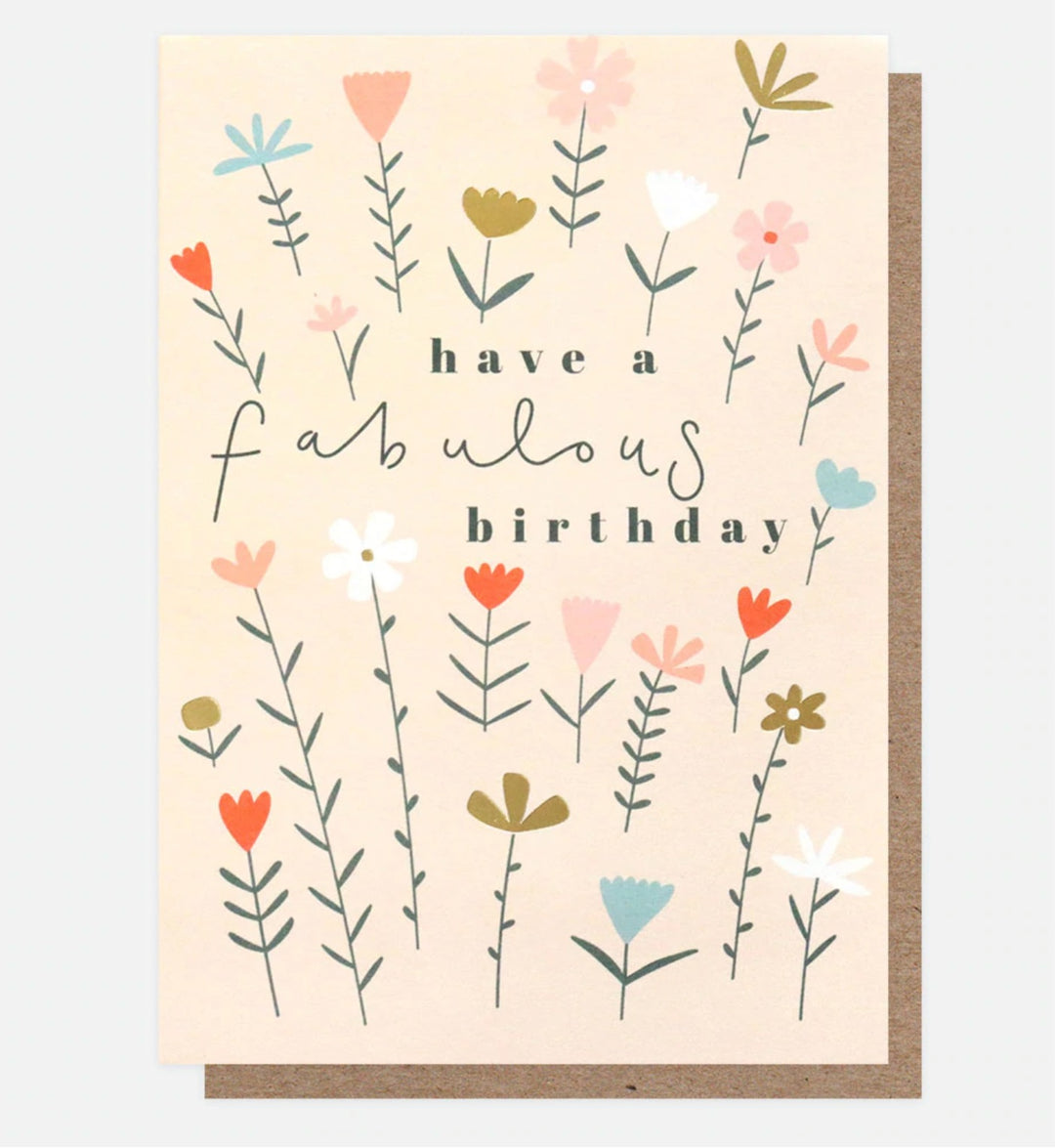 HAVE A FABULOUS BIRTHDAY CARD