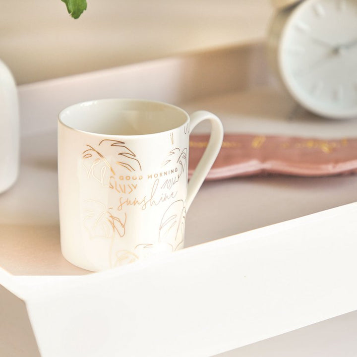 GOOD MORNING SUNSHINE PORCELAIN MUG