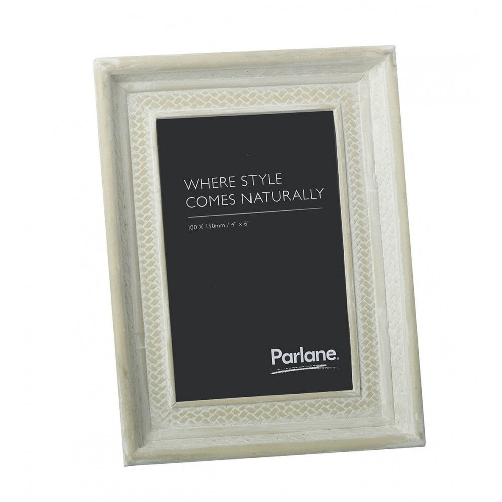 VINCENT WHITE PICTURE FRAME